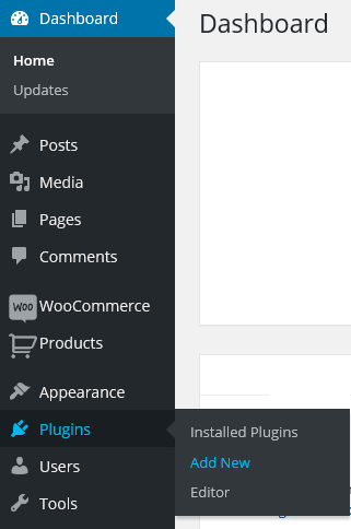 From your WordPress dashboard go to Plugins.